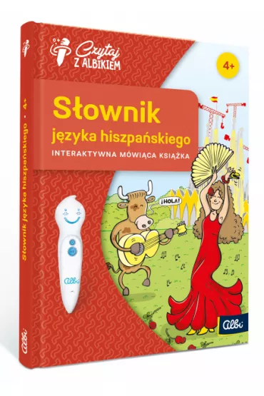 Czytaj z Albikiem. S�ownik j�zyka hiszpa�skiego. Interaktywna m�wi�ca ksi��ka