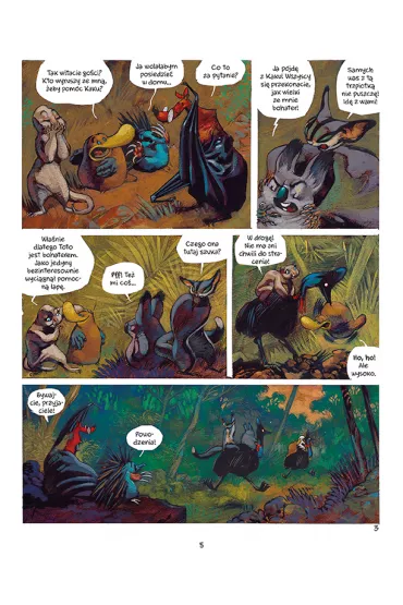 M�j pierwszy komiks 5+ Dziobak Toto i senny szum. Dziobak Toto. Tom 4 - Eric  Omond, Yoann