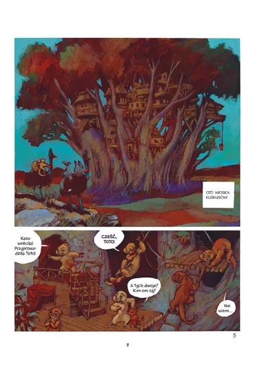 M�j pierwszy komiks 5+ Dziobak Toto i senny szum. Dziobak Toto. Tom 4 - Eric  Omond, Yoann