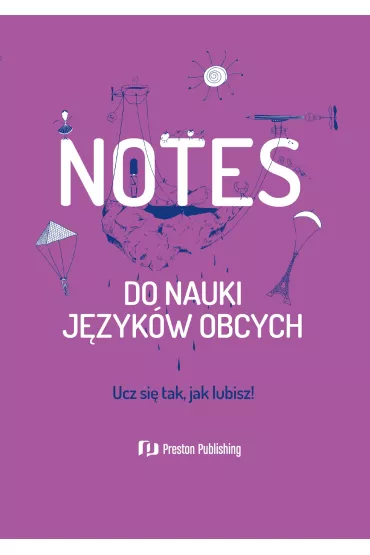 Notes do nauki j�zyk�w obcych (fioletowy)