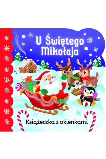 U �wi�tego Miko�aja. Ksi��eczka z okienkami - Holly  Berry-Byrd