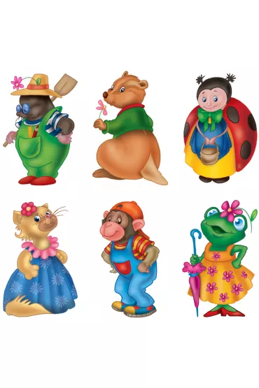 Puzzle Klocki 6 elementw mix Adamigo