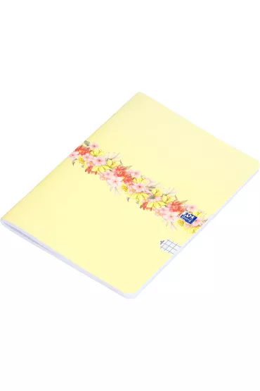 Oxford Zeszyt Flowers A5 kratka 32 kartki