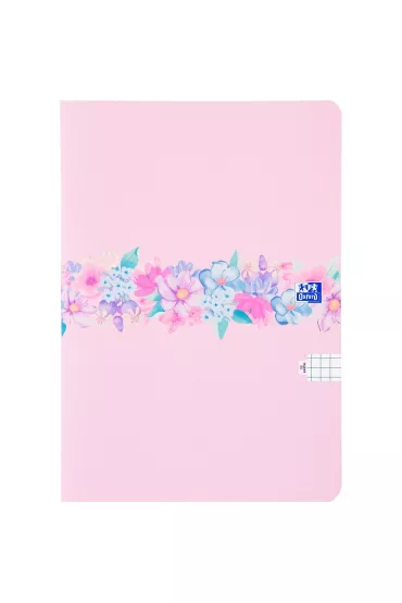 Oxford Zeszyt Flowers A5 kratka 32 kartki