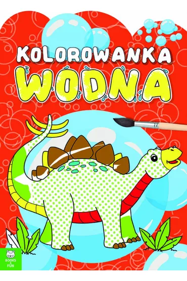 Dinozaury. Kolorowanka wodna