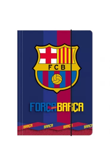 Derform Teczka z gumk� A4 FC Barcelona