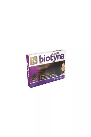 Alg Pharma Biotyna Gold Max Suplement diety 30 tab.