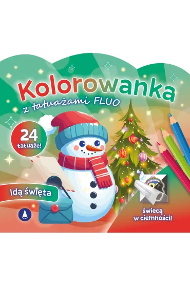 Kolorowanka z tatua�ami flou. Id� �wi�ta