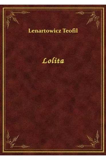 eBook Lolita epub - Teofil Lenartowicz