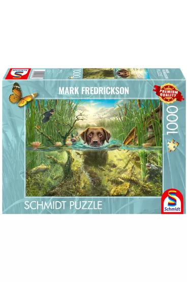 Puzzle 1000 el. PQ Mark Fredrickson Psia k�piel Schmidt - Mark Fredrickson