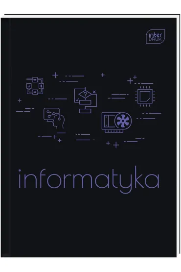 Interdruk Brulion A5 M 70g Informatyka kratka 80 kartek
