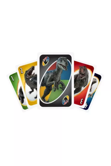 UNO Jurassic World 3 GXD72 Mattel