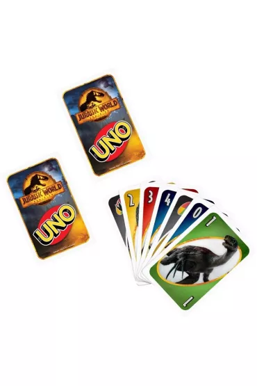 UNO Jurassic World 3 GXD72 Mattel