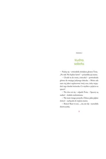 Soboty s� dla nas - Anna Matysek