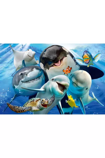 Puzzle 200 el. Podwodni przyjaciele Schmidt