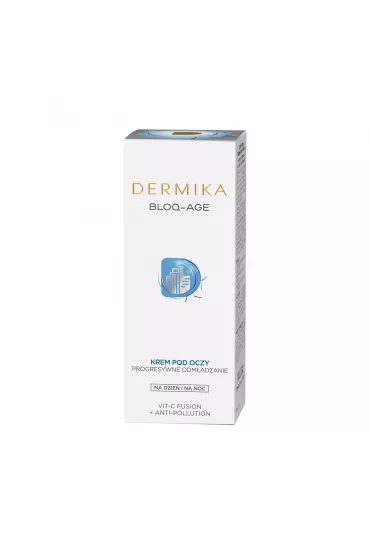 Dermika Bloq-Age Cream odm�adzaj�cy krem pod oczy na dzie�/na noc 15 ml