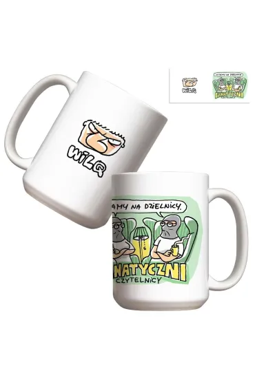 Molom Kubek - Wilq Fantatyczni czytelnicy 440ml