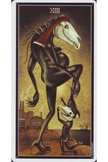 Deviant Moon Tarot, karty do wr�enia - Patrick Valenza