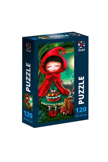 Puzzle 120 el. Czerwony Kapturek Roter Kafer