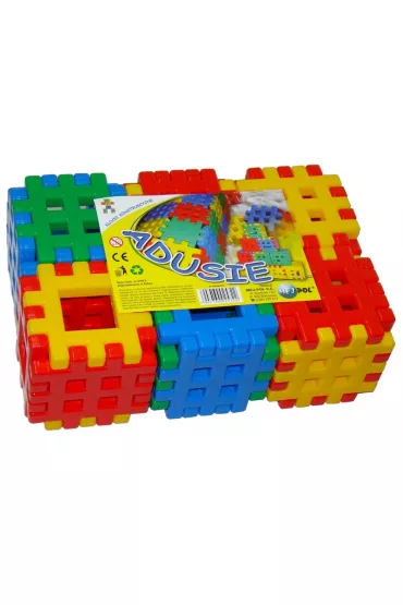 Klocki konstrukcyjne wafle 36 element�w Adusia CZAKO 025722