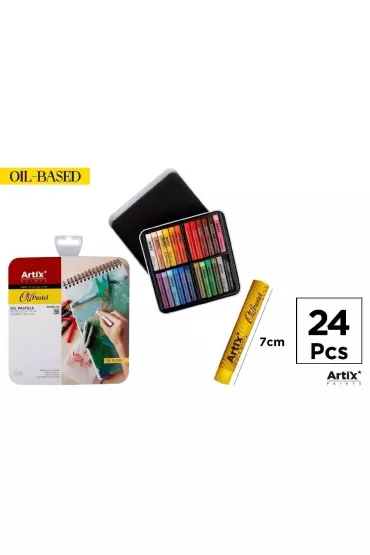 Artix Pastele olejne 24 kolory