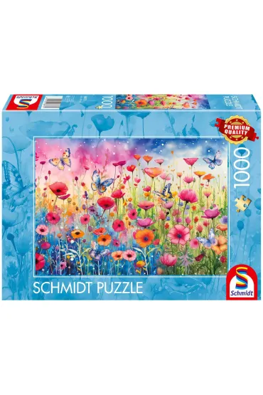 Puzzle PQ 1000 el. Makowe pole Schmidt