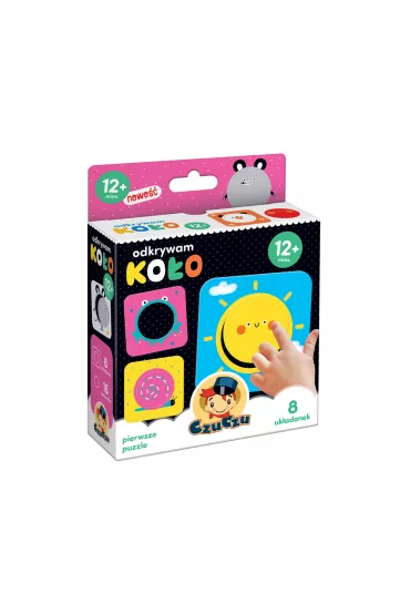 Puzzle Odkrywam koo Bright Junior Media