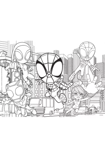 Puzzle 24 el. Spidey Lisciani