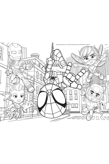 Puzzle 48 Spidey Lisciani