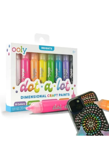 Ooly Farbki do kropek Dot-a-Lot 8 kolor�w