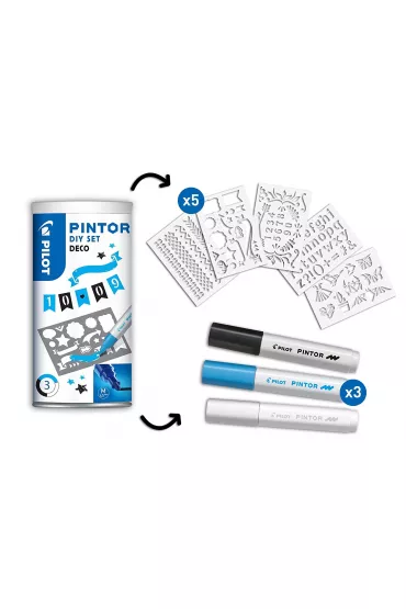 Pilot Marker Pintor + szablon