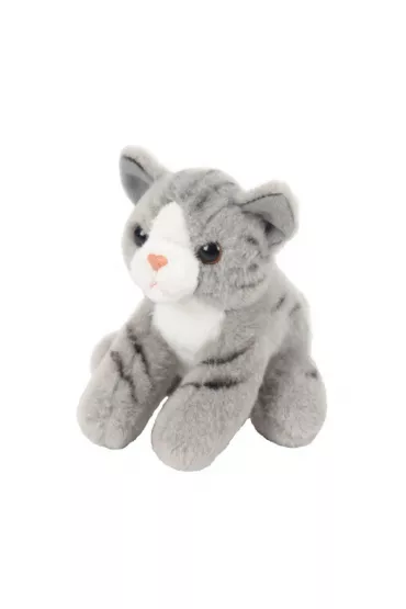 Kot siedz�cy szary 13cm Beppe