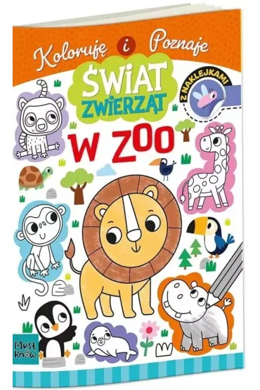 Kolorowanka A4 �wiat Zwierz�t w ZOO - Agnieszka Matz