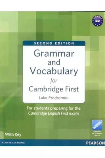 Grammar & Vocabulary for Cambridge First 2ed + key OOP - Luke Prodromou