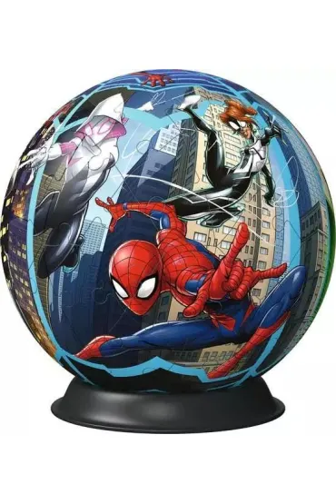 Puzzle 72 el. 3D Kula: Spiderman Ravensburger