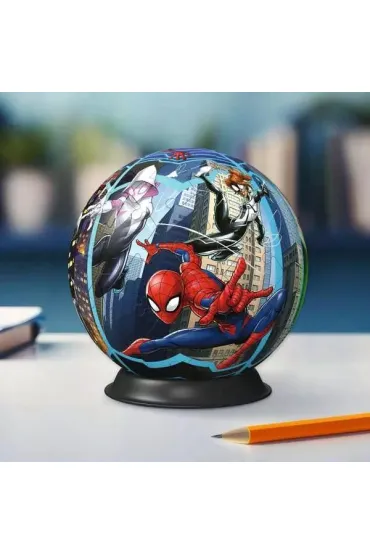 Puzzle 72 el. 3D Kula: Spiderman Ravensburger