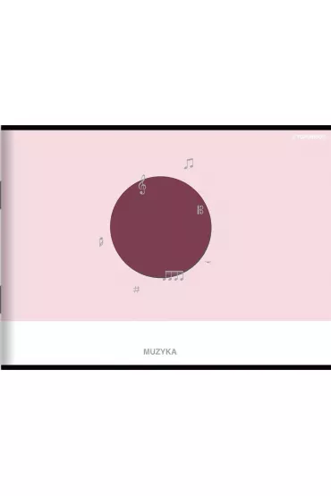 Top-2000 Zeszyt Muzyka A5 pi�ciolinia, 70g 16 kartek