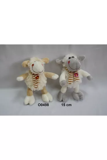 Owieczka br�zowa z szalikiem 20cm Sun-Day