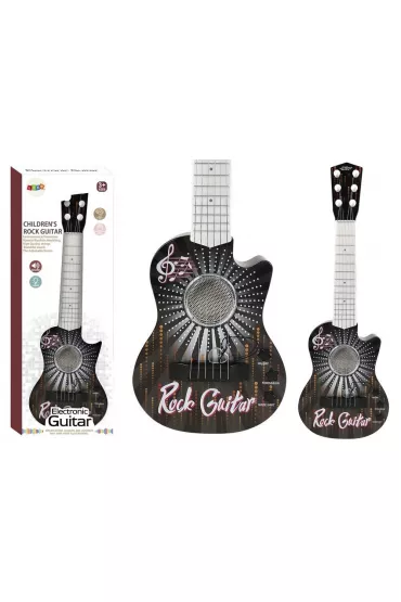 LeanToys Gitara ze �wiat�em i d�wi�kiem