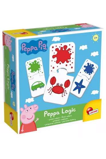Puzzle Peppa Logic. Pierwsze kolory Lisciani