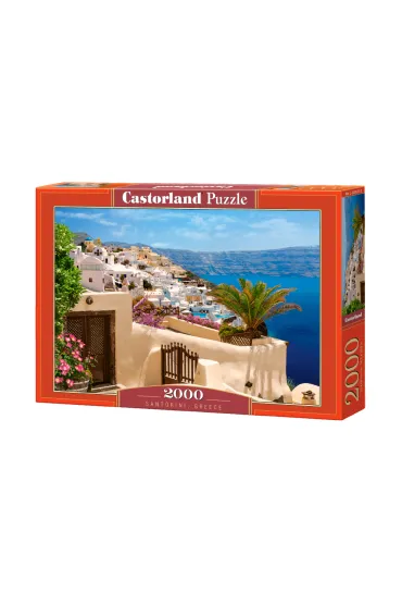 Puzzle 2000 el. Santorini, Greese Castorland