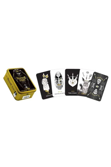 Macabre Tarot, karty w metalowym pude�ku