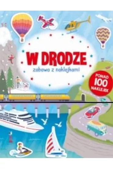 Zabawa z naklejkami. Pojazdy i inne maszyny