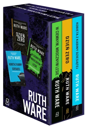 Pakiet: Kobieta z kabiny dziesi�tej, Dzie� zero, W ciemnym mrocznym lesie - Ruth Ware