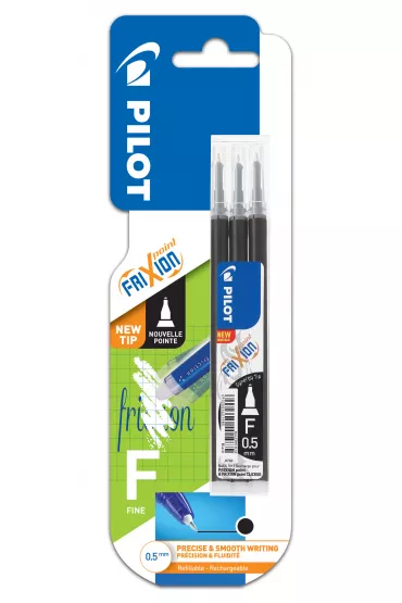 Pilot Wk�ad FriXion Point czarny 0,5mm