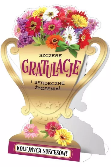 Kukartka Karnet Primus 0143 Gratulacje