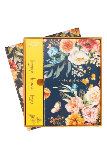 greenmink.pl Box prezentowy z 5 stylowymi notatnikami Jesie�