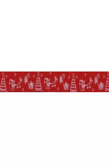 Brewis Wst��ka satynowa Bo�e Narodzenie WSX25-8 25mm x 22m
