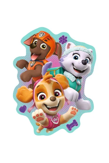 Puzzle konturowe 50 el. Weso�a gromadka piesk�w Trefl