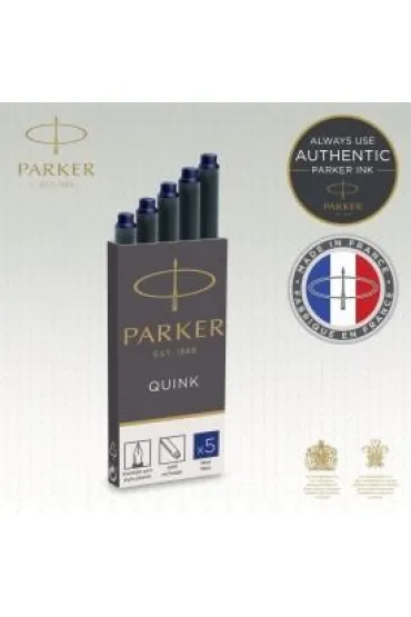 Parker Naboje do pi�ra d�ugie niebieskie 5 szt.